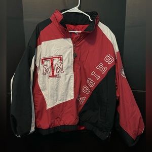 Vintage 90s Pro Player Texas A&M Aggies Jacket Sz XL